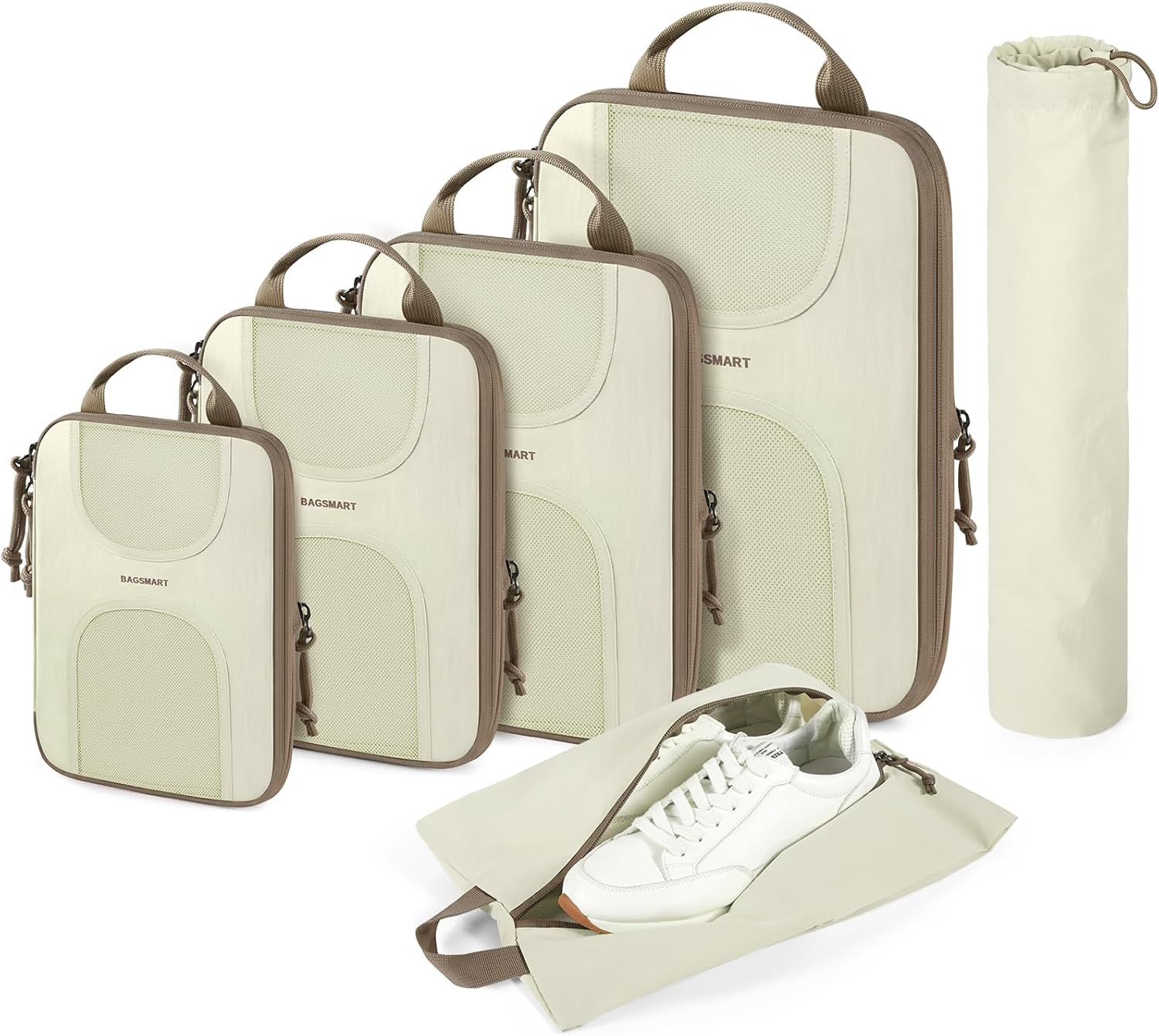 BAGSMART Compression Packing Cubes for Travel - Image 7