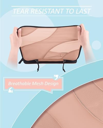 BAGSMART Electronics Travel Organizer for Cords, Zipper Pouch, Black - Image 5