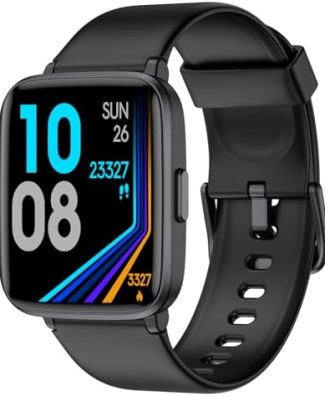 Fitness Tracker Watch with Heart Rate, Activity Tracker, Pedometer Watch | Step Counter, Heart Rate Monitor, Sleep Monitor, Alarm Clock, Stopwatch, Fitness Tracker, IP68 Waterproof Smart Watches